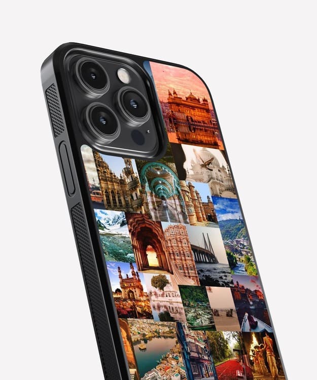 Beauty Of India Glass Case