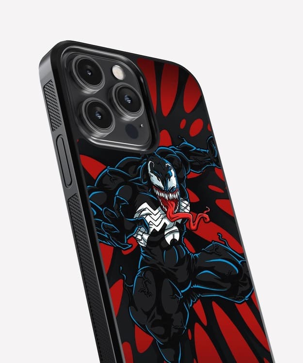 Venom Red Glass Case