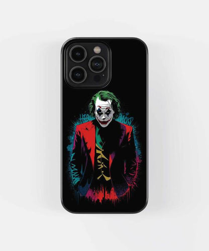 Joker Pose Glass Case