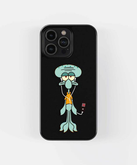 Squidward SpongeBob Glass Case