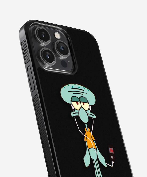 Squidward SpongeBob Glass Case