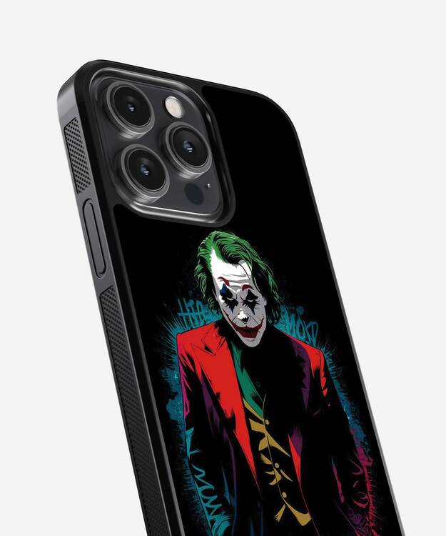 Joker Pose Glass Case