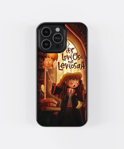 It's Leviosa Harry Potter Glass Case