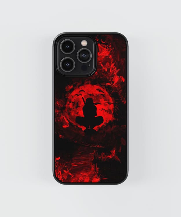 Red Anime Glass Case