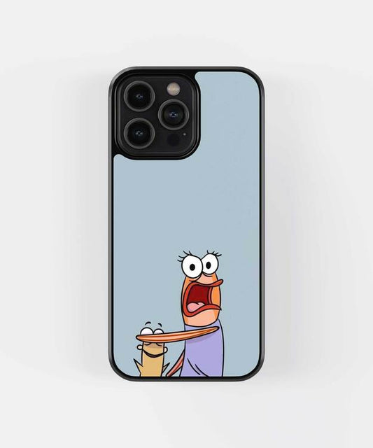 Norma And Harold SpongeBob Glass Case