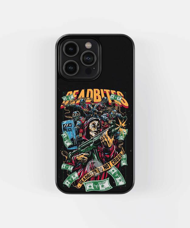 Deadbites Money Heist Glass Case
