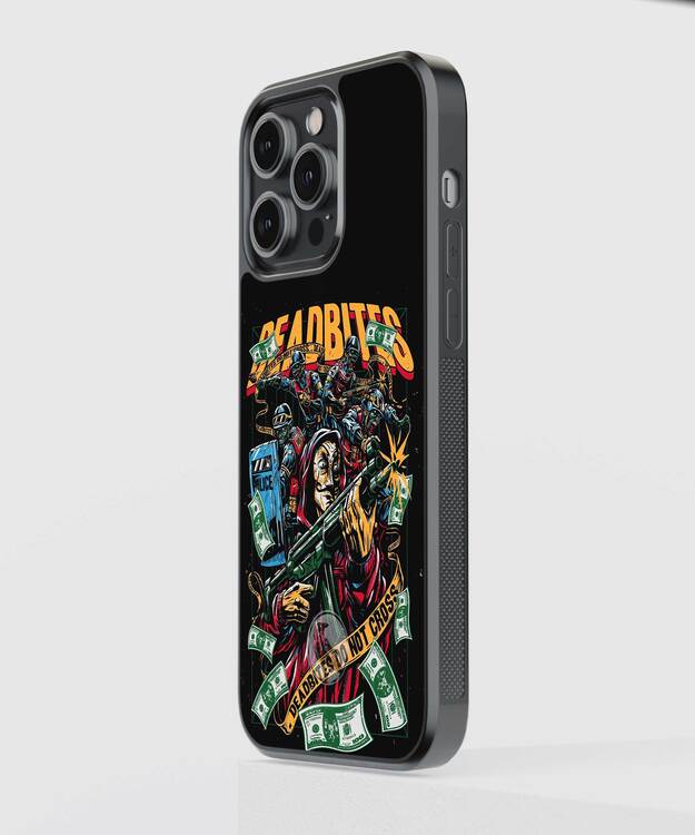 Deadbites Money Heist Glass Case