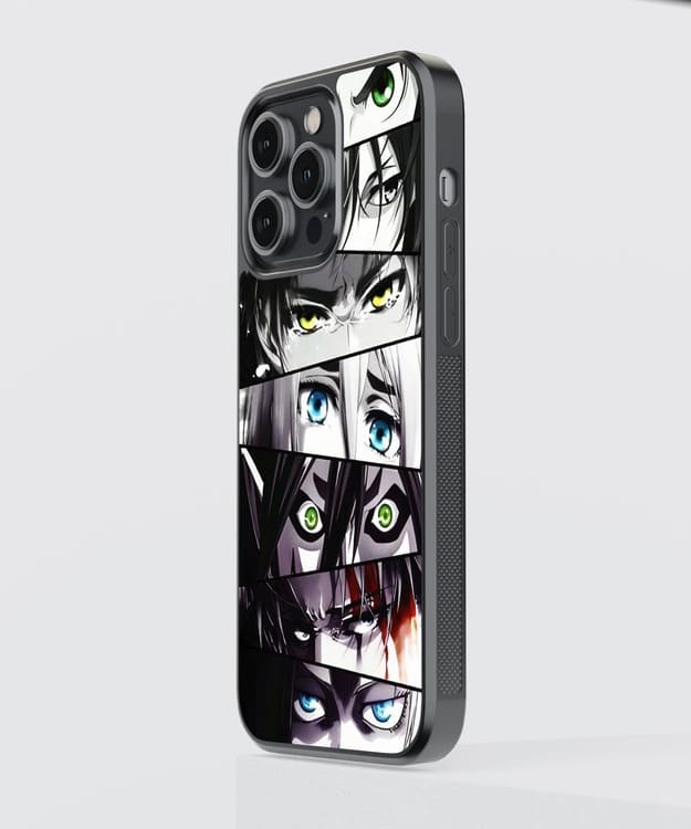 Attack On Titan Eyes Glass Case