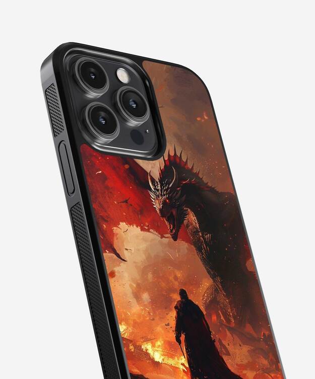 Dragons Game Of Thrones Glass Case