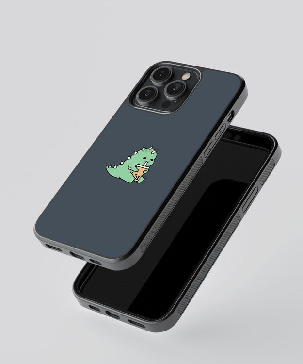 Baby Dinosaur Glass Case