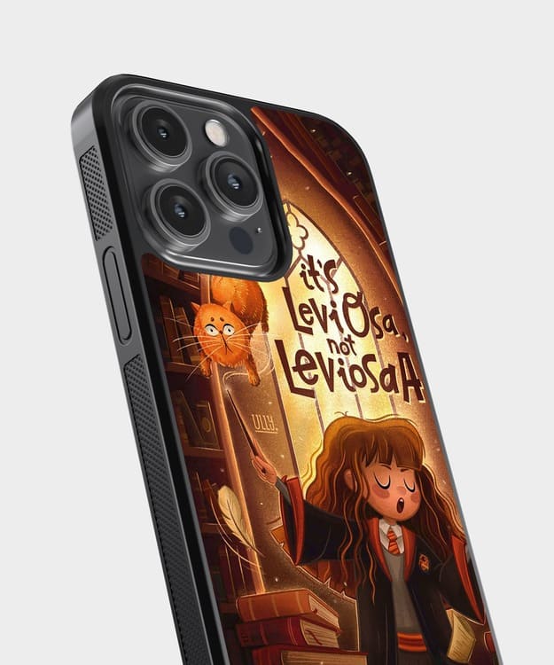 It's Leviosa Harry Potter Glass Case