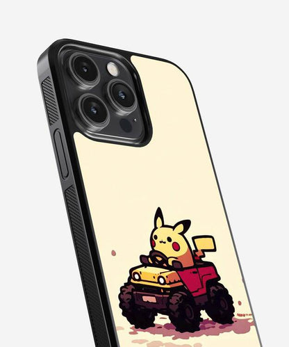 Pikachu Pokemon Glass Case
