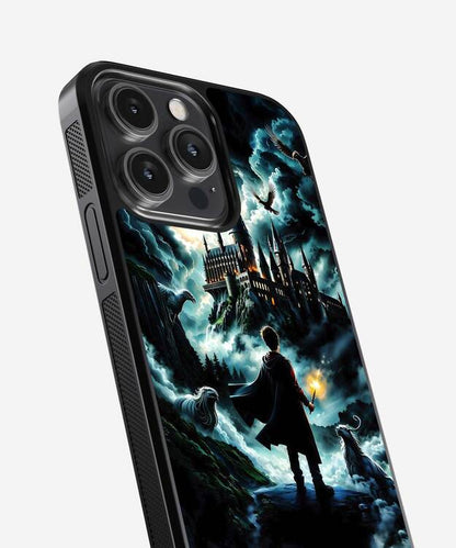 Magical Hogwarts Glass Case