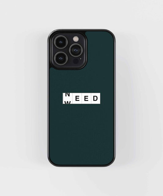 Need Weed Glass Case