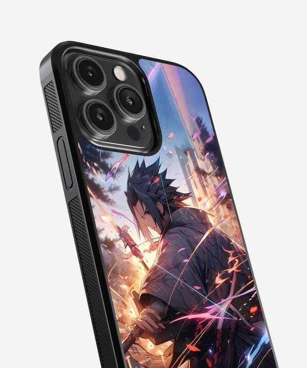 Sasuke Naruto Series Glass Case