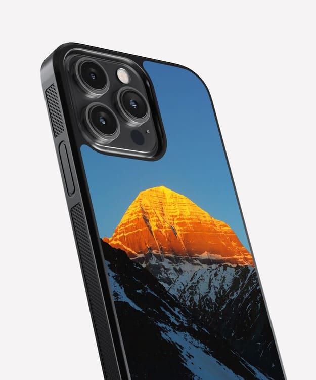 Mount Kailash Shine Glass Case