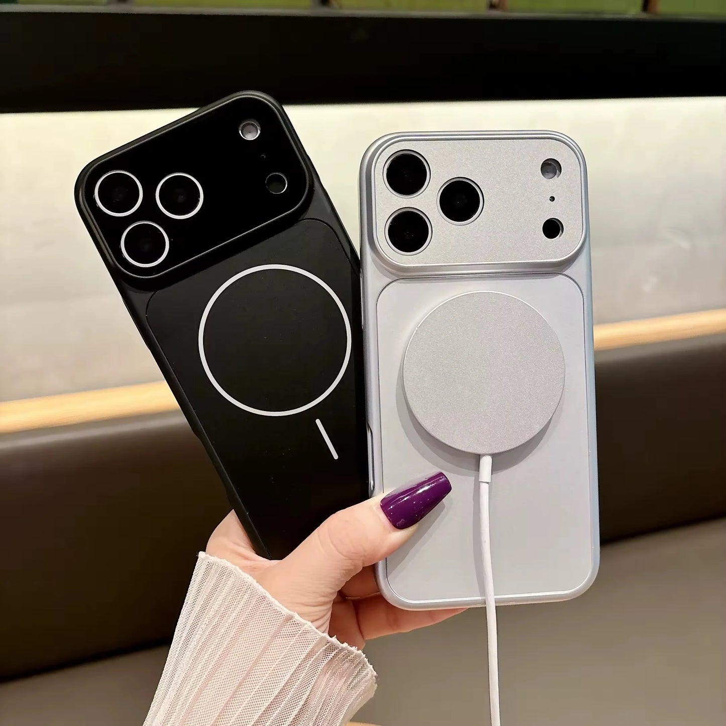 iPhone Metallic Finish Convertor Case with Magsafe