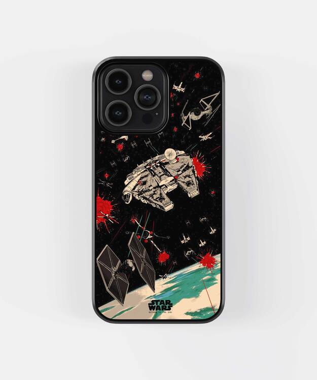 Star Wars Poster Glass Case