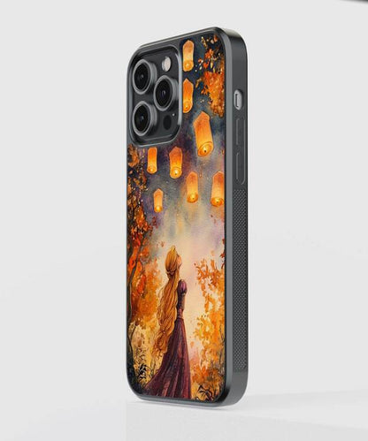 Rapunzel Disney Princess Glass Case