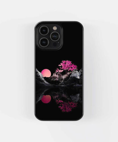 Moonlight Blossom Glass Case
