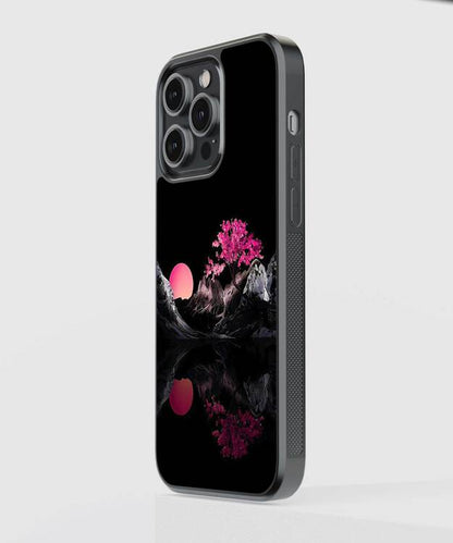 Moonlight Blossom Glass Case