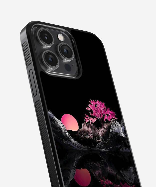 Moonlight Blossom Glass Case