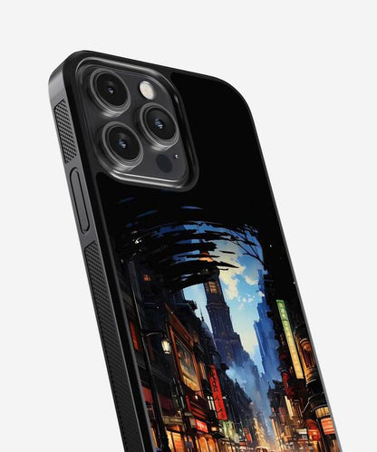 City Landscape Glass Case