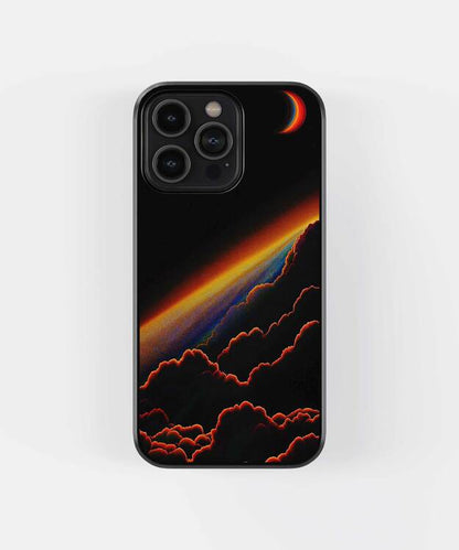 Moon Rainbow Glass Case