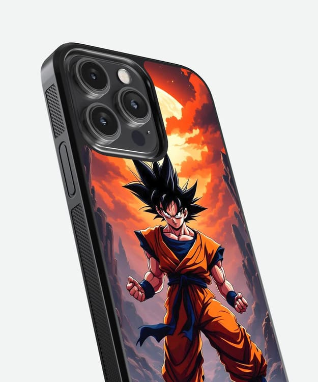 Son Goku Dragon Ball Z Glass Case