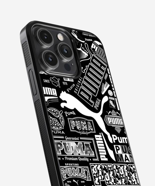 Puma Black Glass Case