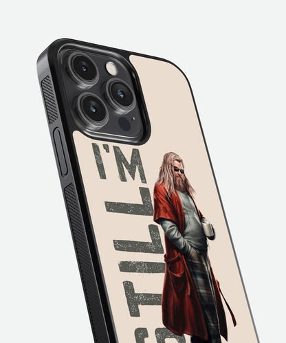 Thor I'M Still Worthy Glass Case