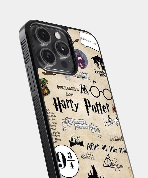 Harry Potter Glass Case
