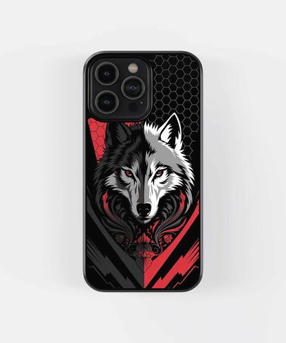 Lone Wolf Glass Case