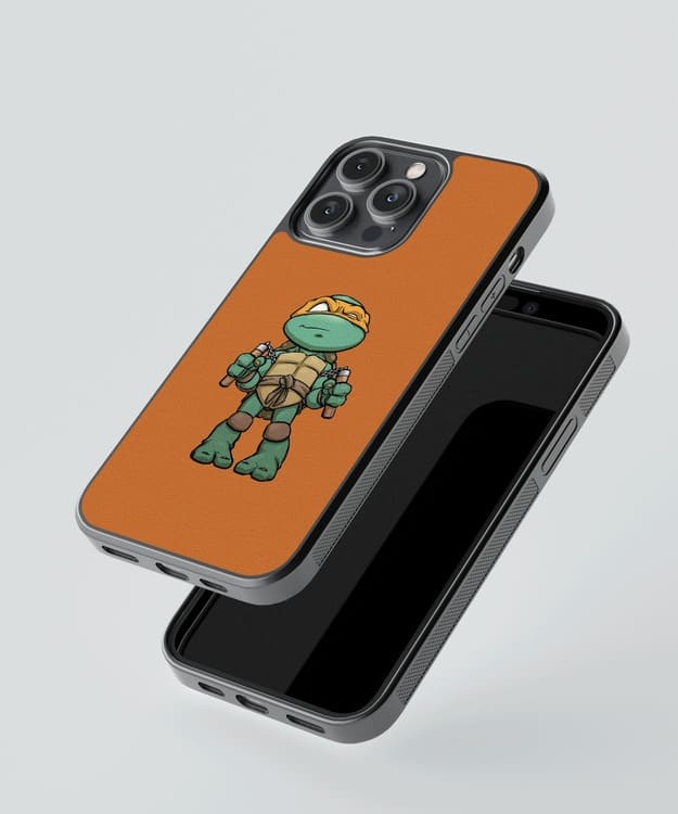Ninja Turtles Glass Case