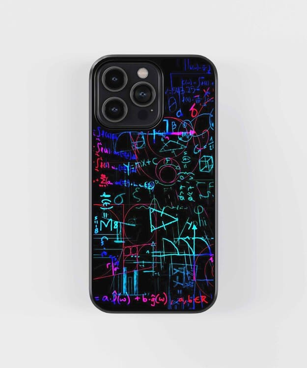 Equation Matrix Glass Case