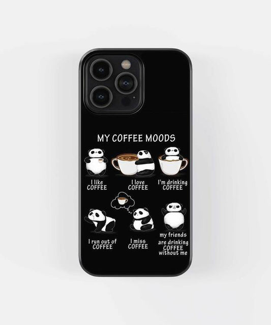 Coffee Moods Panda Glass Case