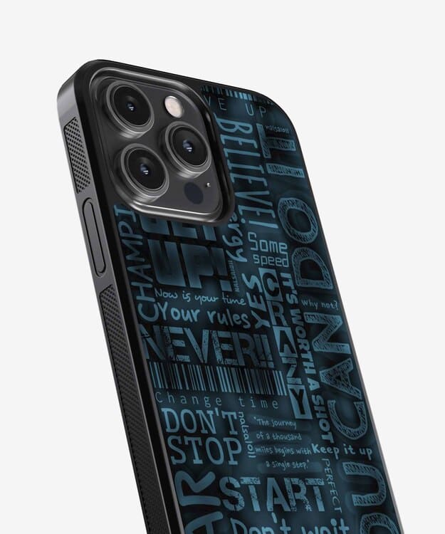 You Can Do It Glass Case