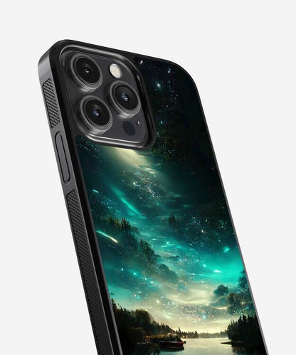Aurora Winter Sky Glass Case