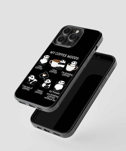 Coffee Moods Panda Glass Case