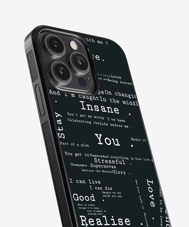 Insane You Glass Case