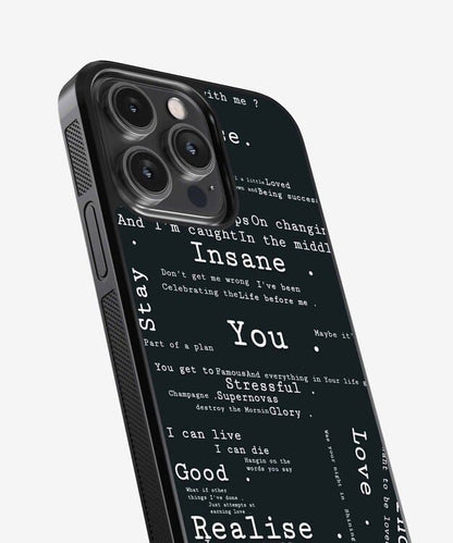 Insane You Glass Case