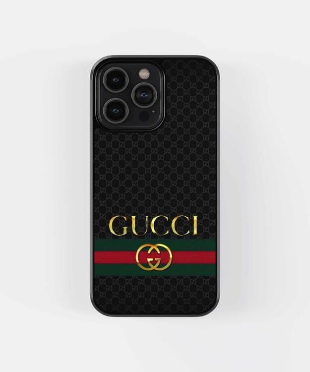 Gucci Classic Strips Glass Case