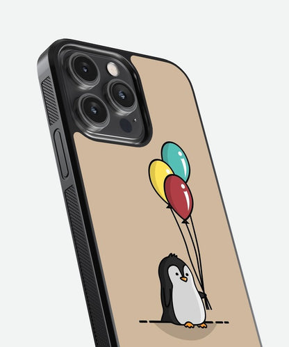 Penguin Cute Glass Case