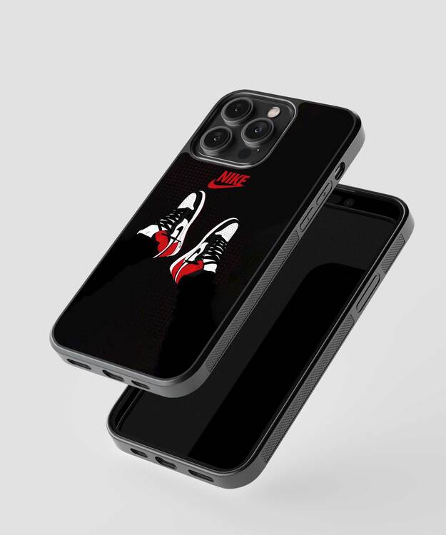 Nike Shoes Glass Case