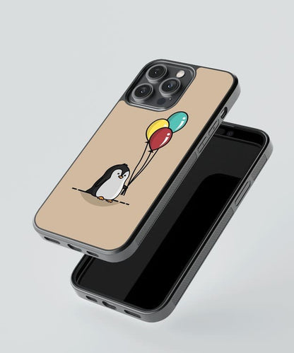 Penguin Cute Glass Case