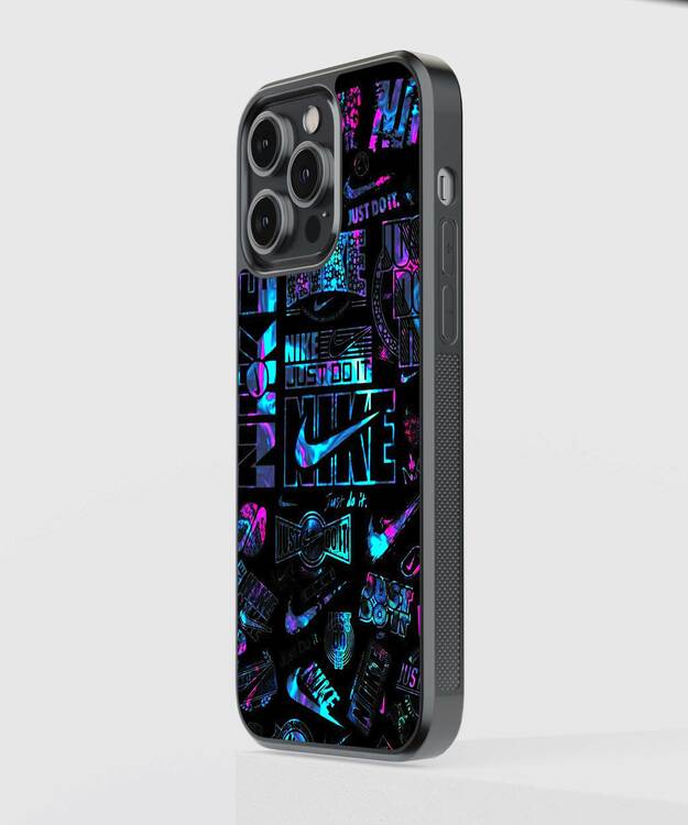 Nike Neon Glass Case