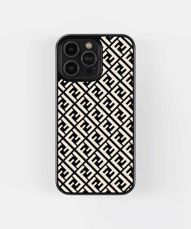 Fendi Diagonals Glass Case
