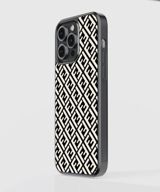 Fendi Diagonals Glass Case