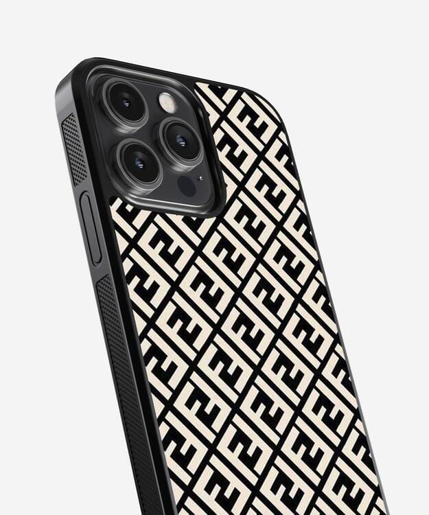 Fendi Diagonals Glass Case