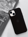 Solid Black Silicone Case